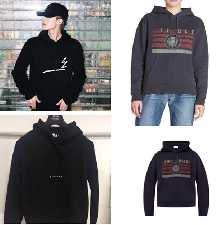 classic Signature Designer high quality Hoodie Black Mens Sweatshirt Unisex Oversized Hoodies Design Hoody Fashion Hip Hop Hooded Sweatshirts