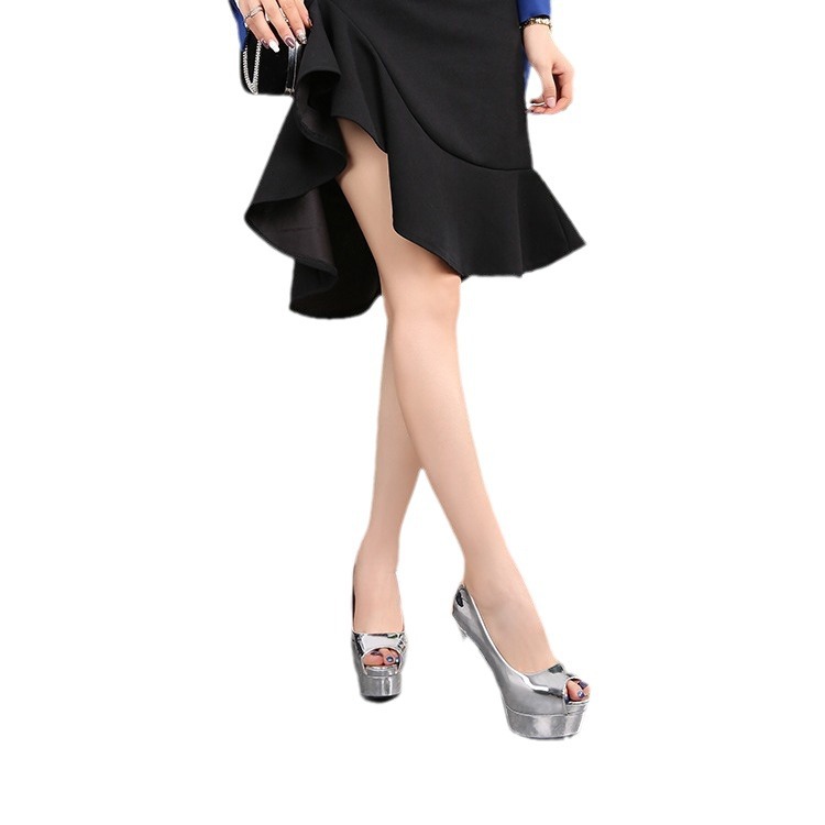 Sexy Peep toe Women Pumps Luxury Thin Minimalish High Heels Spring Summer Nightclub Wedding Party Shoes Stylish Business Designer Elegance