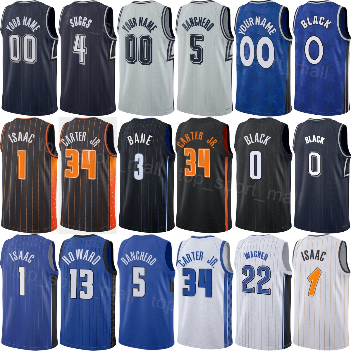 Printed 25/26 Basketball Jase Richardson Jerseys 11 City Woman Mans Kids Noah Penda 93 Tyus Jones 2 Desmond Bane 3 Paolo Banchero 5 Franz Wagner 22
