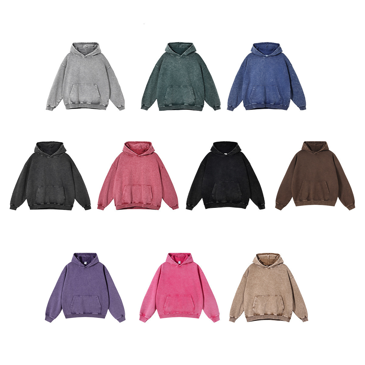 Vintage Denim Hoodie Jacket Y2K Embroidered Half Zip Up Oversized Hooded Jean Sweatshirt Coat Streetwear Hip Hop Baggy Pullover240822