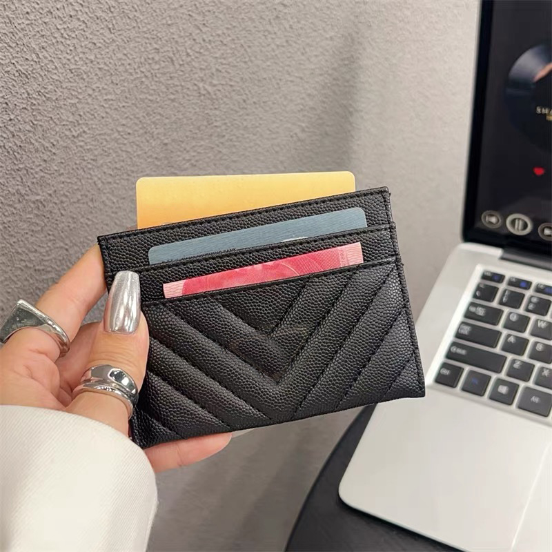 Designer card holder women Luxury Man Cardholder Purse Mini Wallet Cardholder Mens Wallet Designers Women Wallets Key Pocket Interior Slot Lady Fash