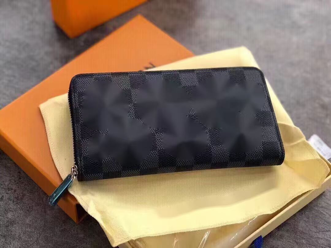 2025 new 10A - high-quality designer handbag M60017 luxury brand wallet featuring iconic texture stylish long zipper design card holder and comes wi