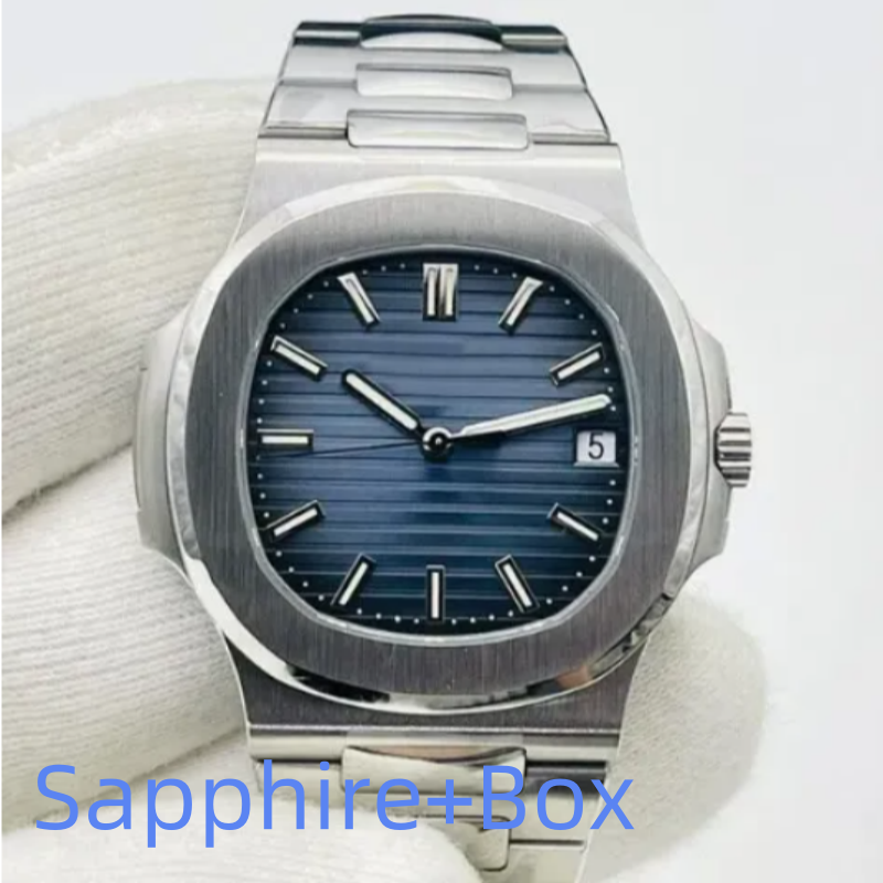 Mentiller pour hommes Designer de haute qualité Hinery 2813 Montres de mouvement avec boîte en acier inoxydable lumineux imperméable sapphire top