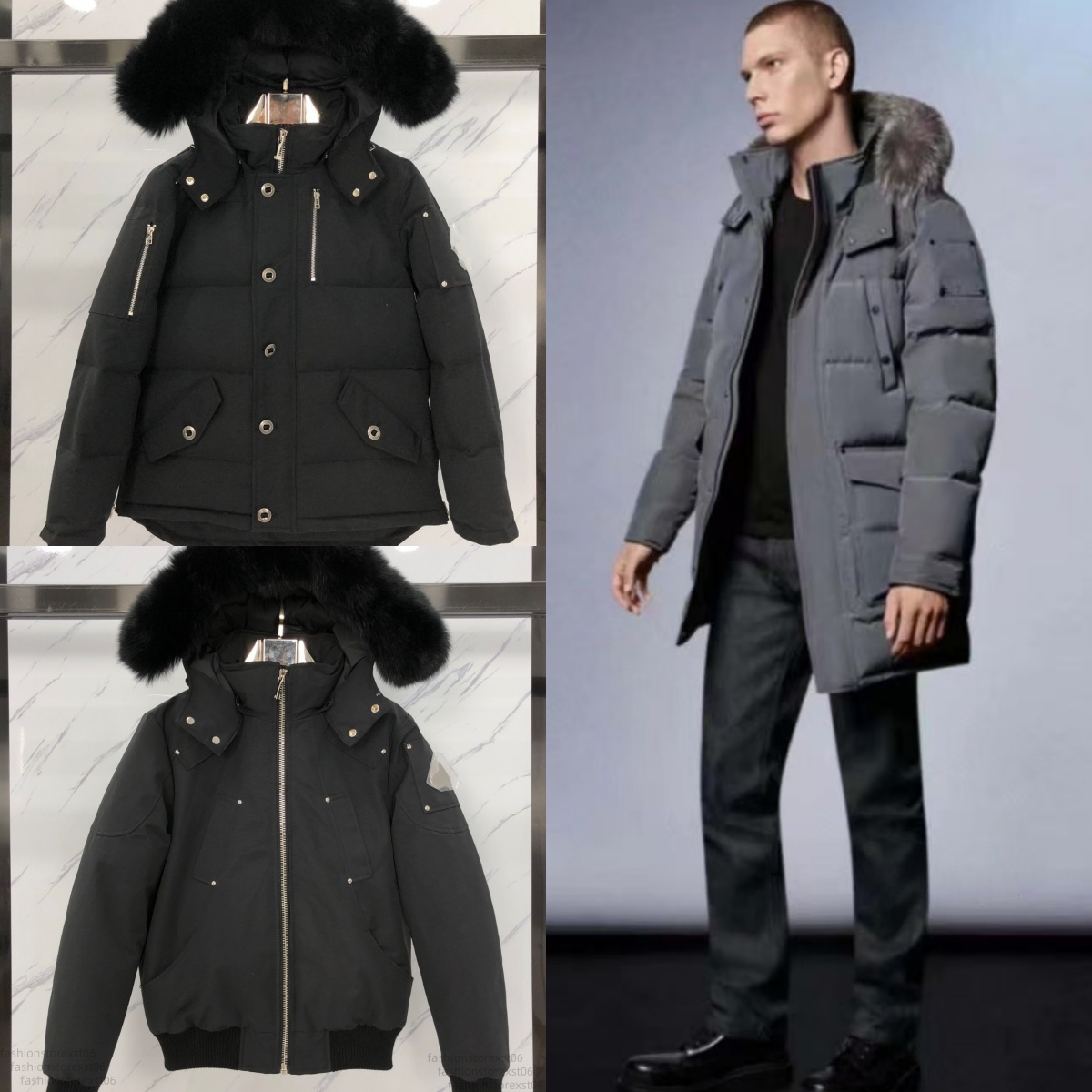 winter jacket mens down parkas mens coat outwear coats Fur winter moose puffer jacket Duck Down Jacket Winter Hot Selling designer jacket jacket US