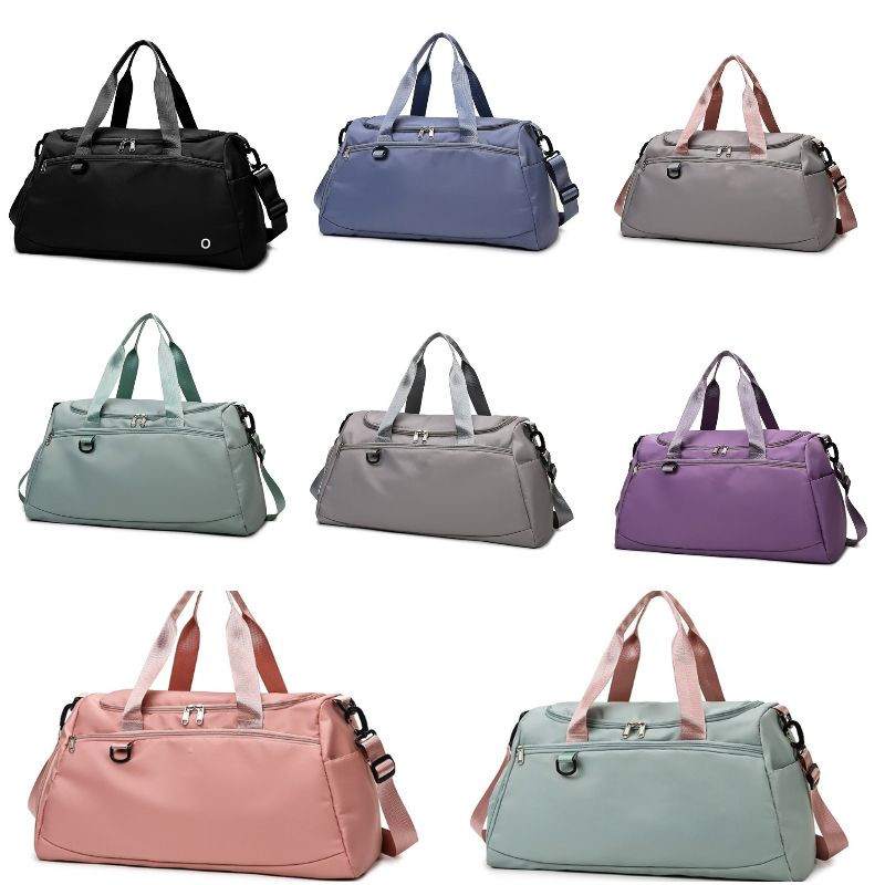9907 Unisex Yoga Handbags Travel Duffel Bag Shoulder Waterproof Gym Fiess Exercise Cross Body Bags Dry And Wet Separation Stuff Sacks