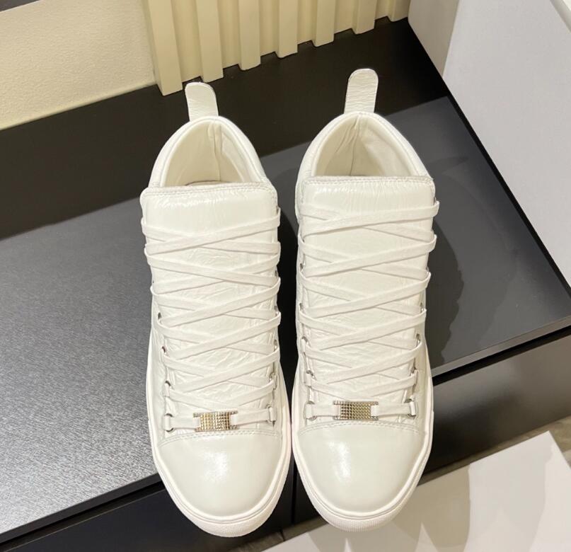 Designers Fashion Arena Mens High Top Sneakers for Men - Stylish Leather Casual Shoe, Flat Sole Trainer in Classic Colors, wrinkled leather Trainerf