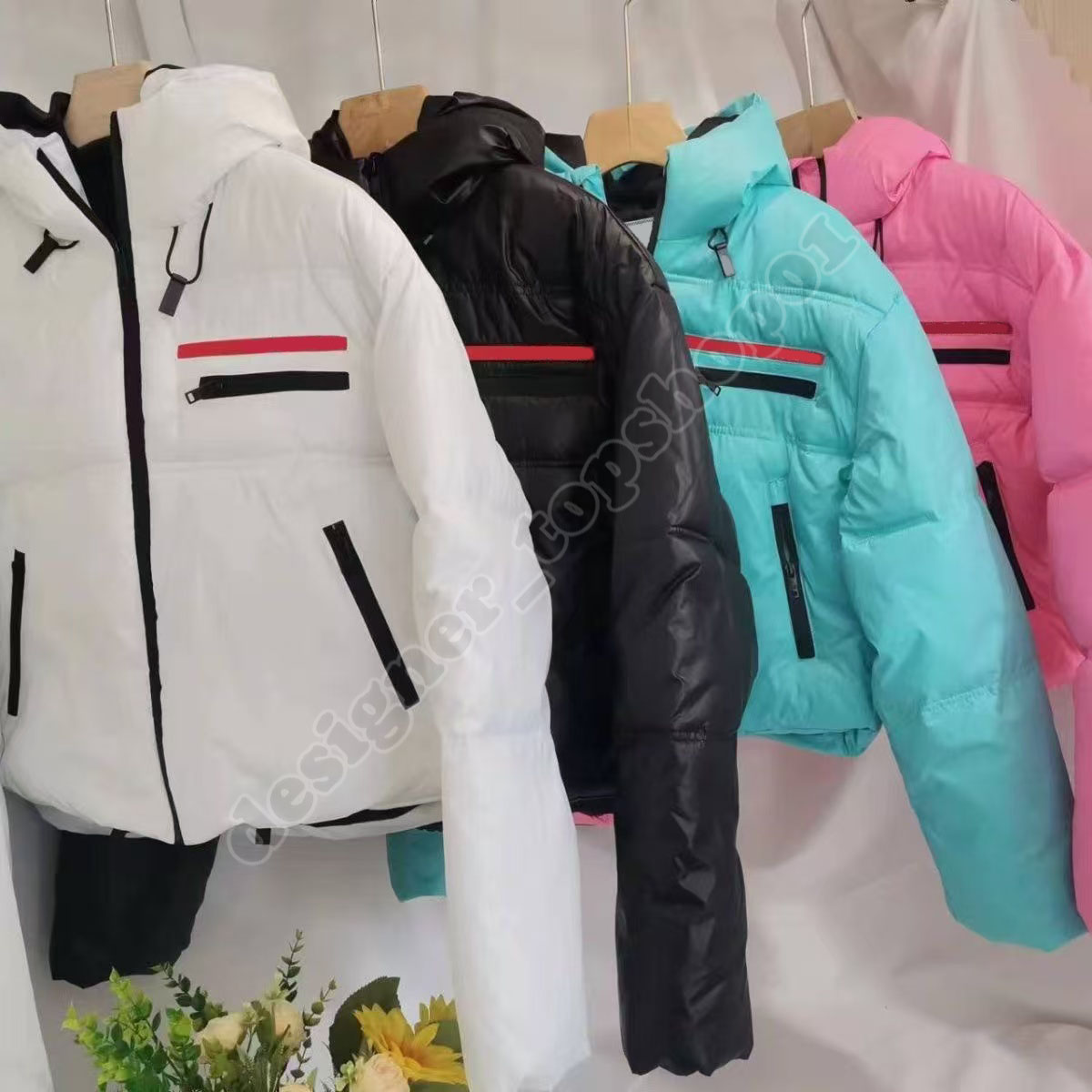 mens jacket Down Men's Parkas women outdoor jacket thich winter designer man Warm Feather Multicolor coats candy color Fluffy down Coat size XS