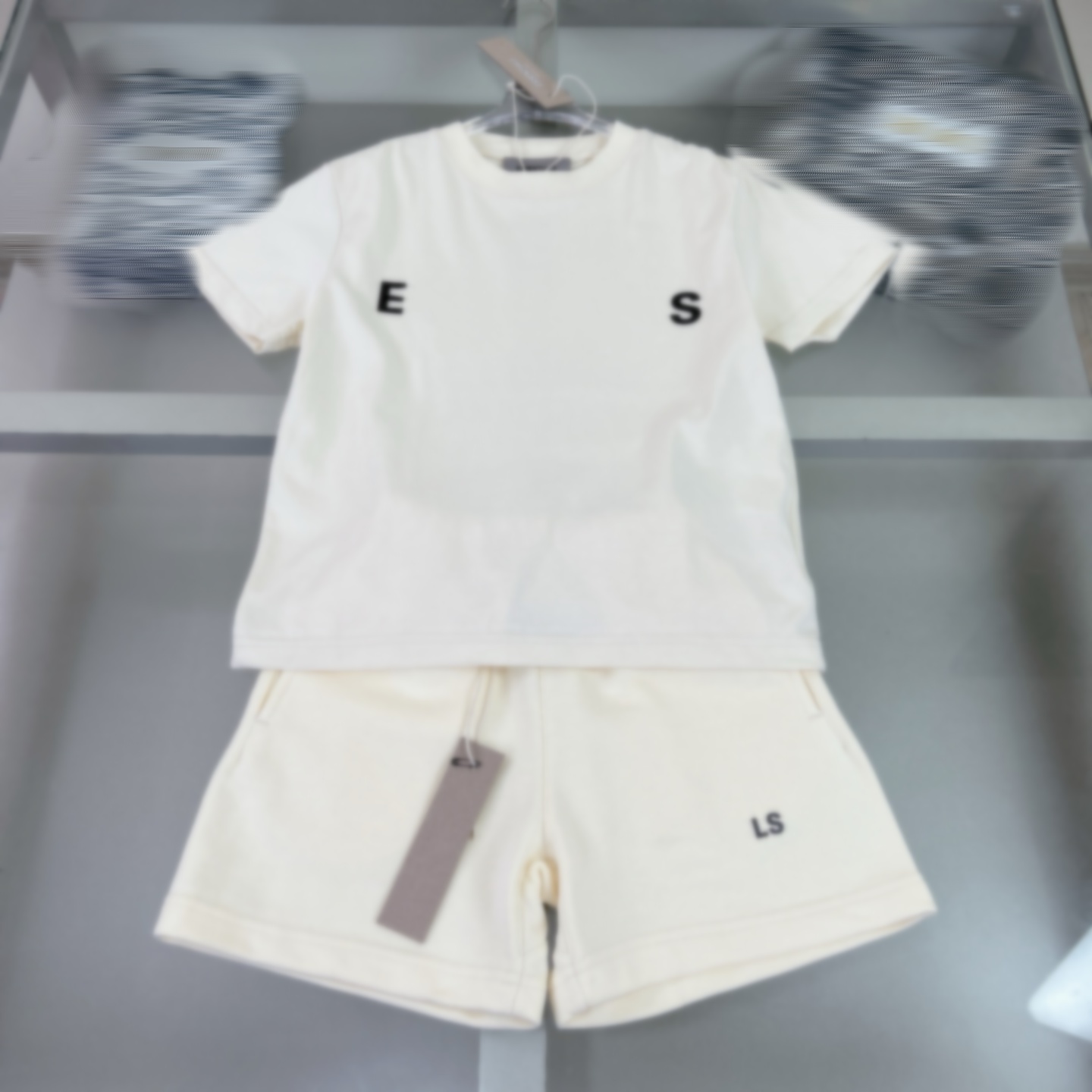 kid tracksuit t shirt kids Designer clothes baby t-shirts sets Summer Pure Cotton Two Piece Set Short Sleeve O-neck Childern Clothing Sets For Bo