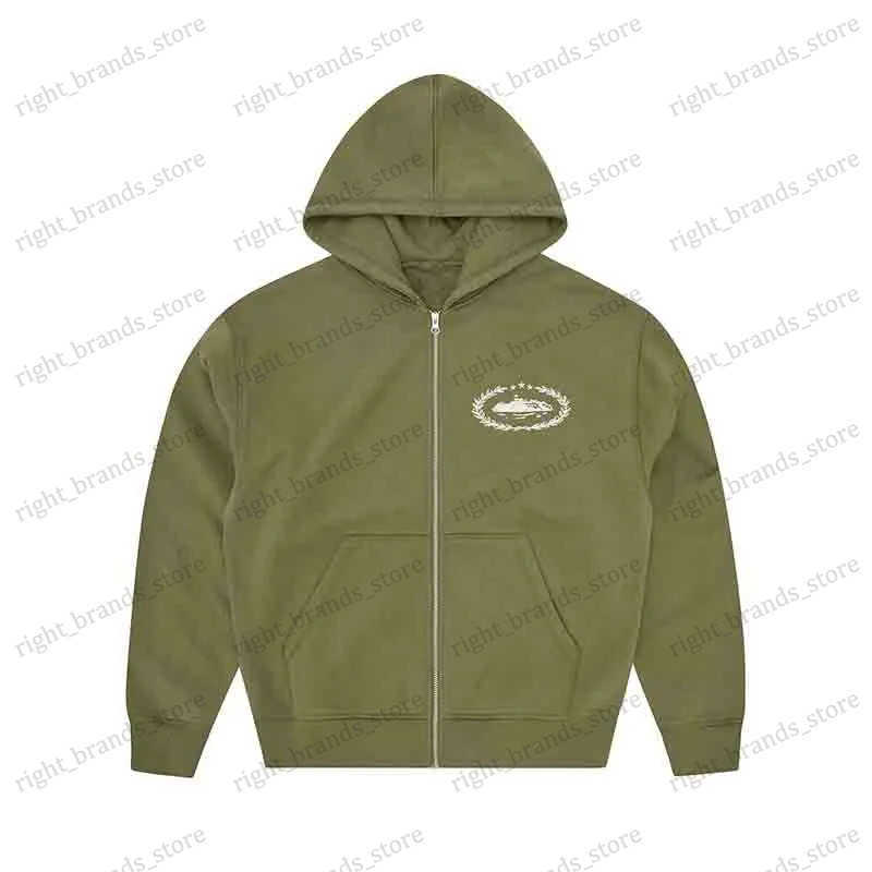 2025 European and American Devils New American Street Trendy Harajuku Ins Hooded Loose Sweatshirt Zipper Jacket Pants Set T250724