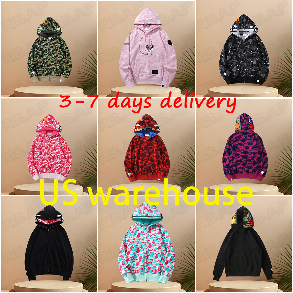 Y2k designer hoodie men&#039;s & women&#039;s Unisex shark print single hat & Double hat hoodie long sleeved zipper pullover printed sweatshirt c-image-851969763