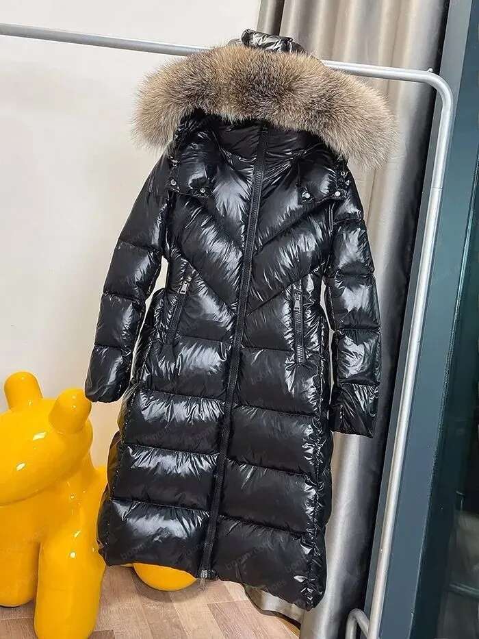 Doudoune Femme Down Coats Designer Women Winter Puffer fur hooded Jacket Long warm boed short down Parkas lady outerwear big pocket with belt