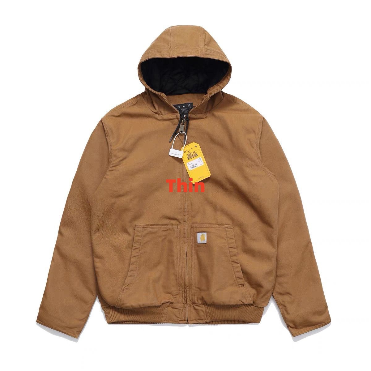 carharrett puffer jacket mens jackets designer mens designer jacket top quality 100% cotton coat mesh lining work jacket wholesale 2 piece