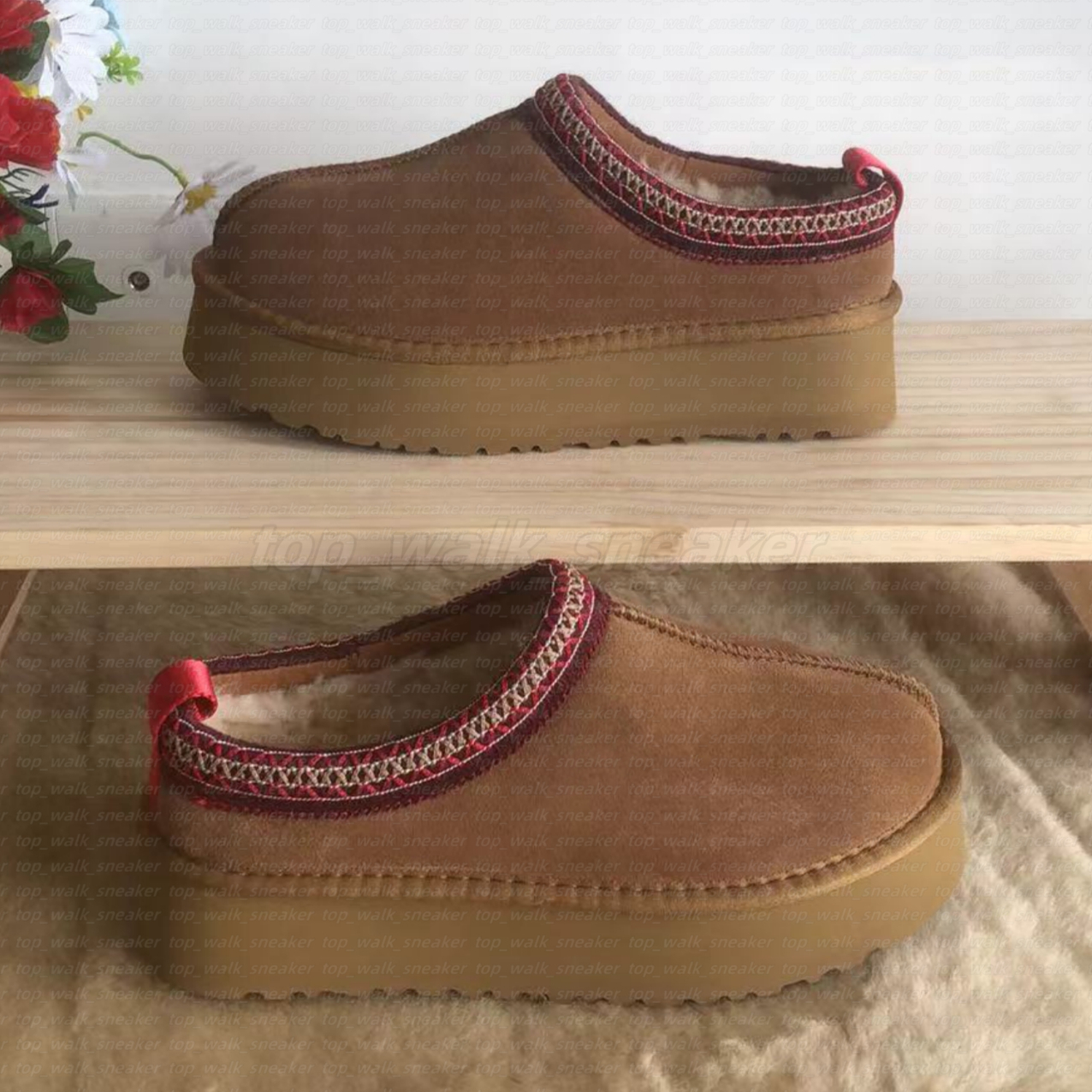 Designer snow boots women Tasman slippers platform Boot tazz slide Classic ultra mini slipper Shearling suede men shoes womens winter ankle booties