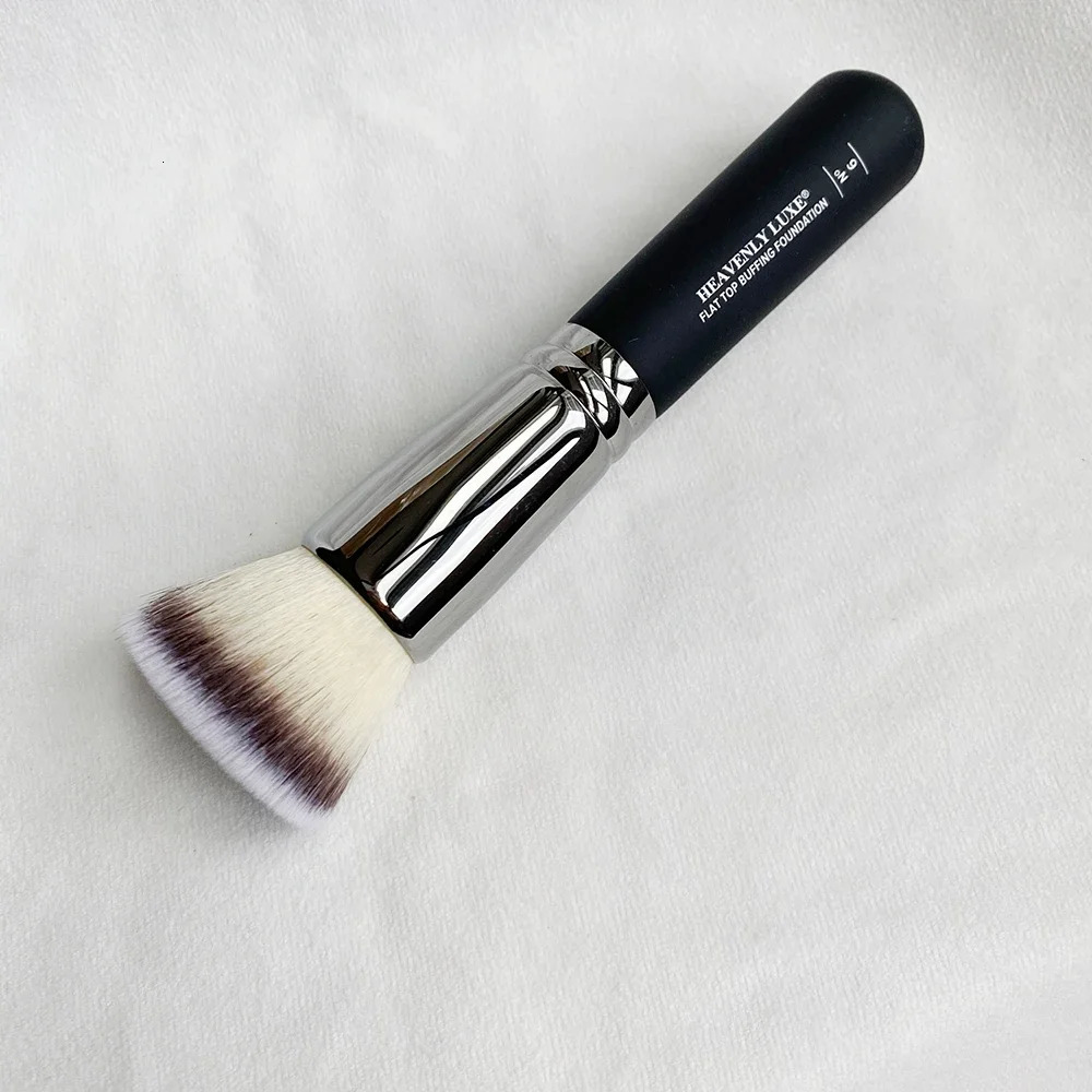Heavenly Luxe Flat Top Buffing Foundation Brush 6 High Quality Deluxe Liquid Cream Cosmetics Blending Makeup Brush Tool 250721