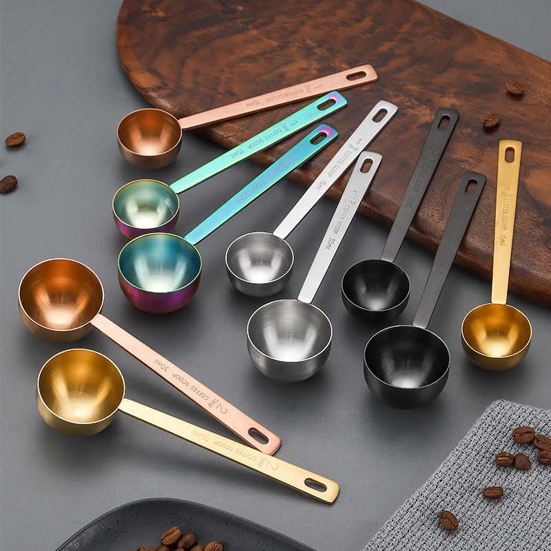 Coffee Scoop 15ML 30ML Measure Spoon Scale-image-404113831