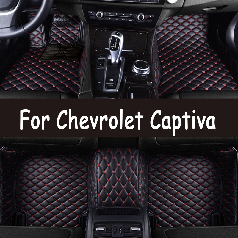 Car Mats Floor For Chevrolet Captiva CN202S 2022 2023 7 Seater Waterproof Leather Car Mats Alfombrillas Car Accessories-image-1068157058