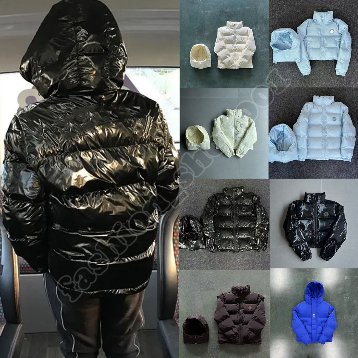 mens Winter puffer jackets Downs Parkas jacket Fluffy thich winter designer man womens zipper Down jacket Couples Outdoor Warm Feather Multicolor co