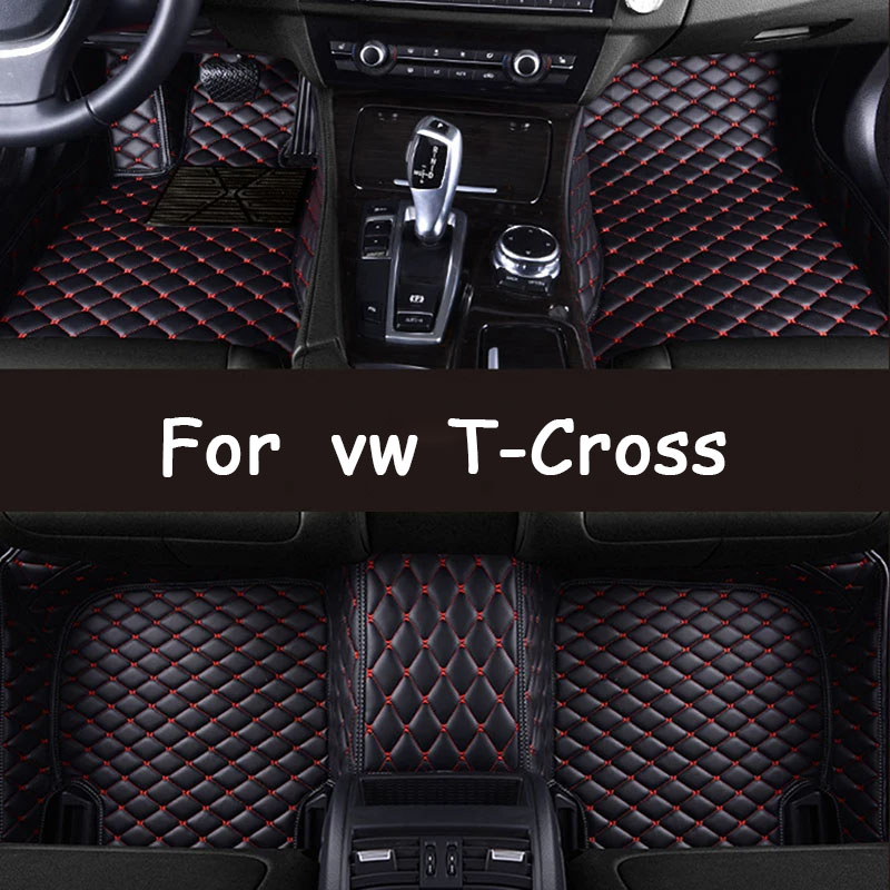 For VW vw T Cross Tcross 2023 2022 2021 2020 2019 2018 Car Floor Mats Carpets Parts Covers Auto Interior Accessories-image-1068237349