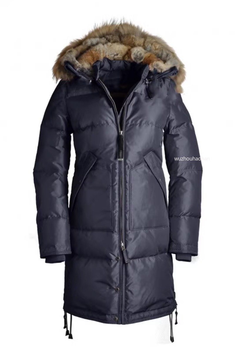 Womens Classic Long Downs White Duck Down Jacket Warm Coats Europe and America P1289