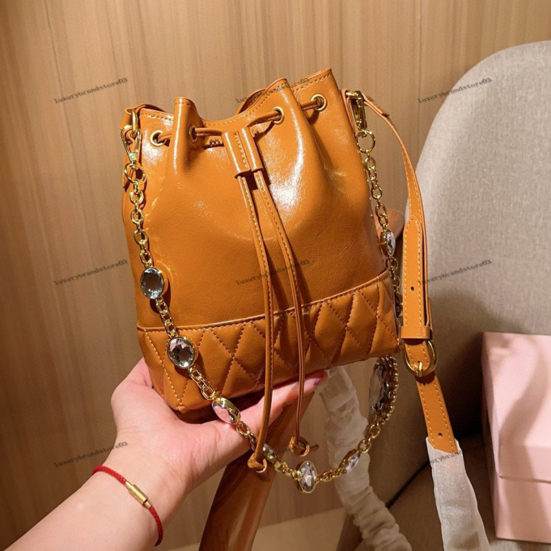 Designer Bag Bucket Bags Luxury Bucket bag High-quality Women's Handbag Wallet Cowhide Crossbody bag Mini Brown Bucket Bag Designer Makeup bag