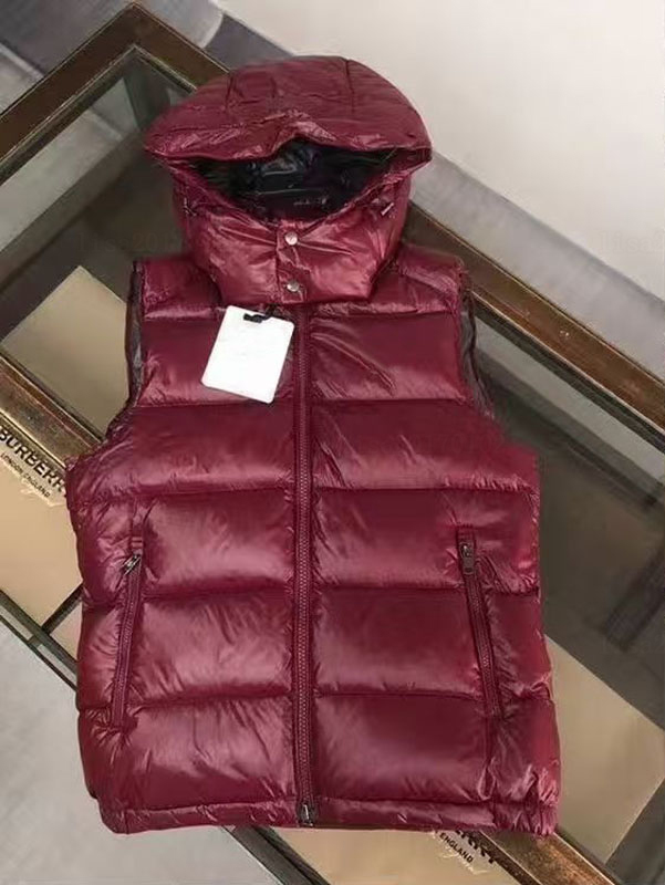 Designer vest pufferjacket puffer vest designer men&#039;s and women&#039;s autumn winter warm down vest classic parka luxury short coat windbrea-image-787101925