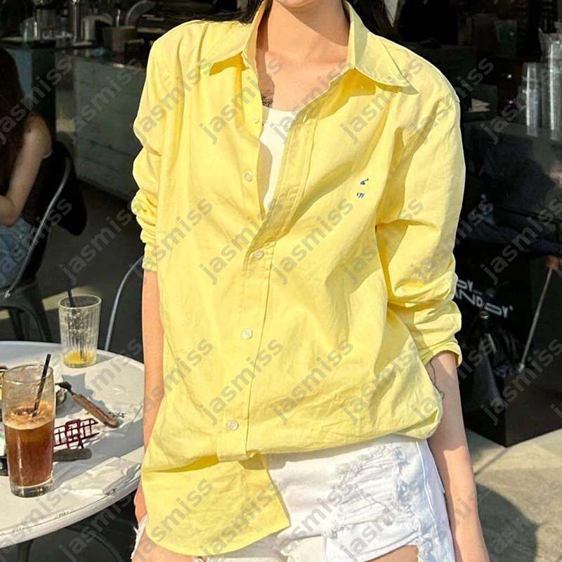 Linen Shirt Women Coat Designer T Shirts Female Tops Clothing Luxury Streetwear -8 Lady Leisurely Shirts Jacket Brand Shirt For Woman DPD2507244