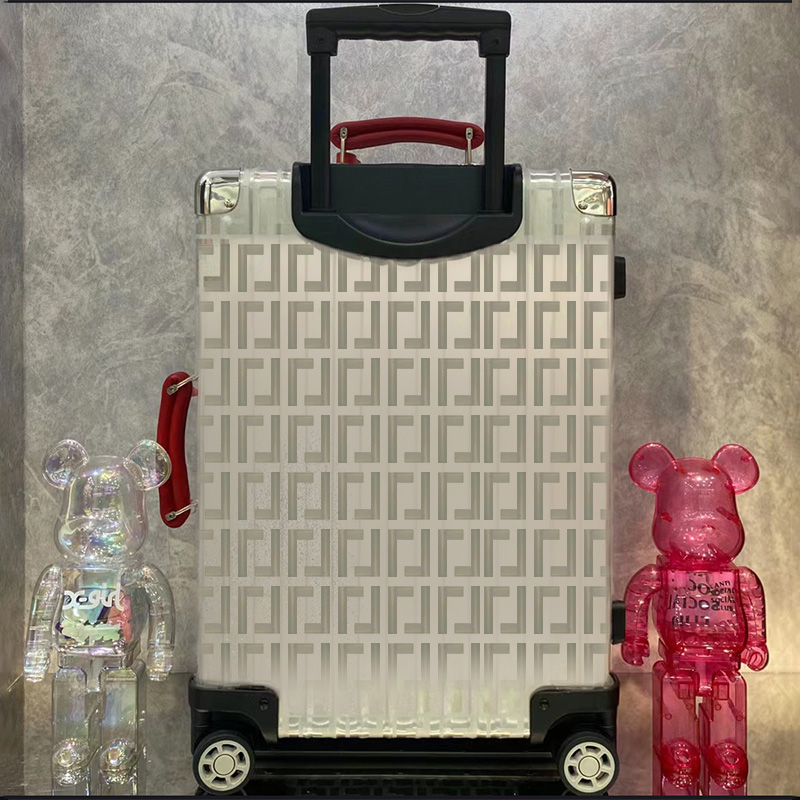 Designer 20 Inch Boarding Box Men Women Fashion Luxury Luggage Trolley Case Mirror Wheel Cover Yellow Red Dark Blue Suitcase suit-image-1068299153