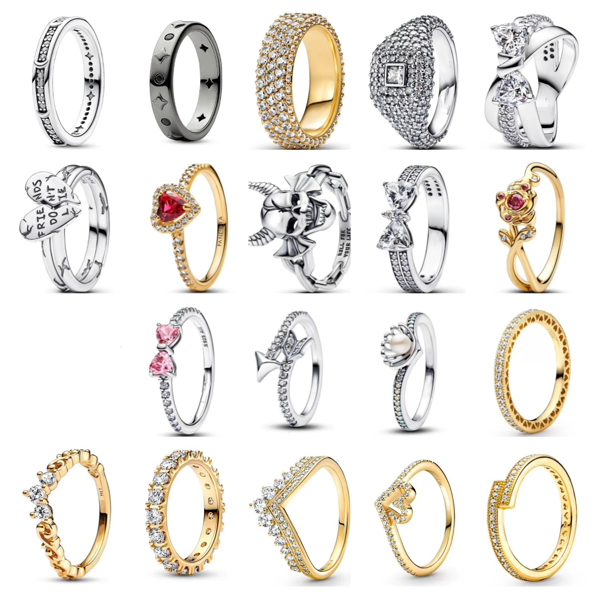 Instant Starlight Orbit Ring Same as Moon and Star Couple Gold Rose Gold All Diamond Designer ring 20 Styles Suitable for Europe and America gift wi