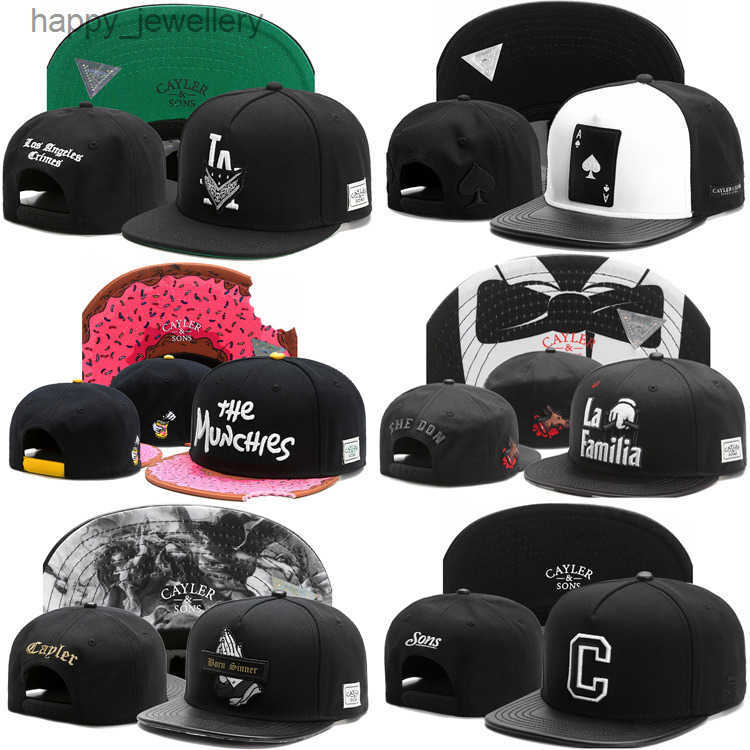 Spring Summer New Hat Cayler Sons Fashion Versatile Trendy Flat Brim Hat Mens Casual Baseball Cap Women T250725
