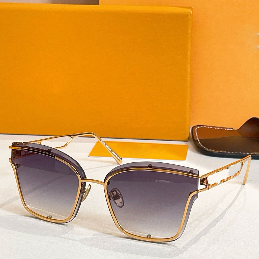 Brand Des lunettes de soleil pour femmes de la marque pour femmes Z2938U Classic surdimensionné de lunettes de soleil Créative Silhouette avec de