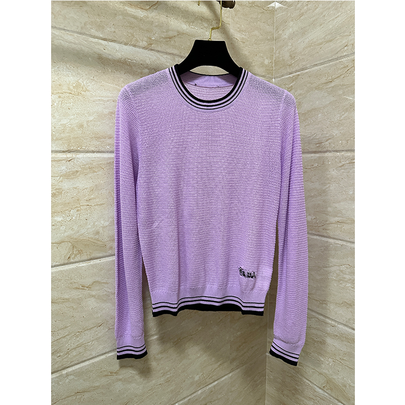 Designer 2025 Women's Sweaters V-neck Long Sleeve Knitting Cardigan Women Ladies Elegant Single-Breasted Sweater