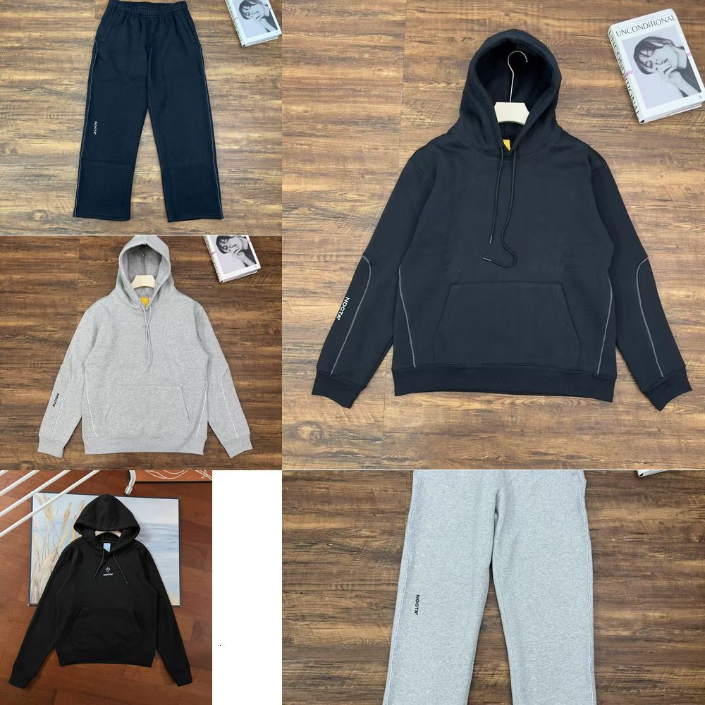Designer tracksuits Mens Sports Nocta pa Tracksuit Designer Hoodie Pa Set Men Woman hooded sweater Tech fleece Trousers Running Joggers nocta open S