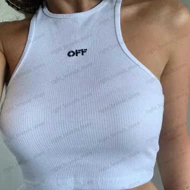 Summer New Womens Cotton Sports Tank Top Embroidered Slim Fit Versatile Letter Design Fashionable Breathable Casual Vest T250725