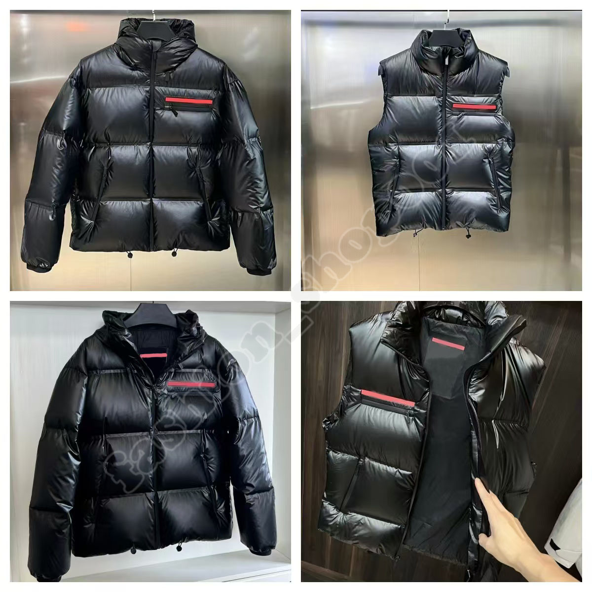mens Winter puffer jackets Downs Parkas jacket vest thich winter designer man womens zipper Down jacket Couples Outdoor Warm Feather Multicolor coat