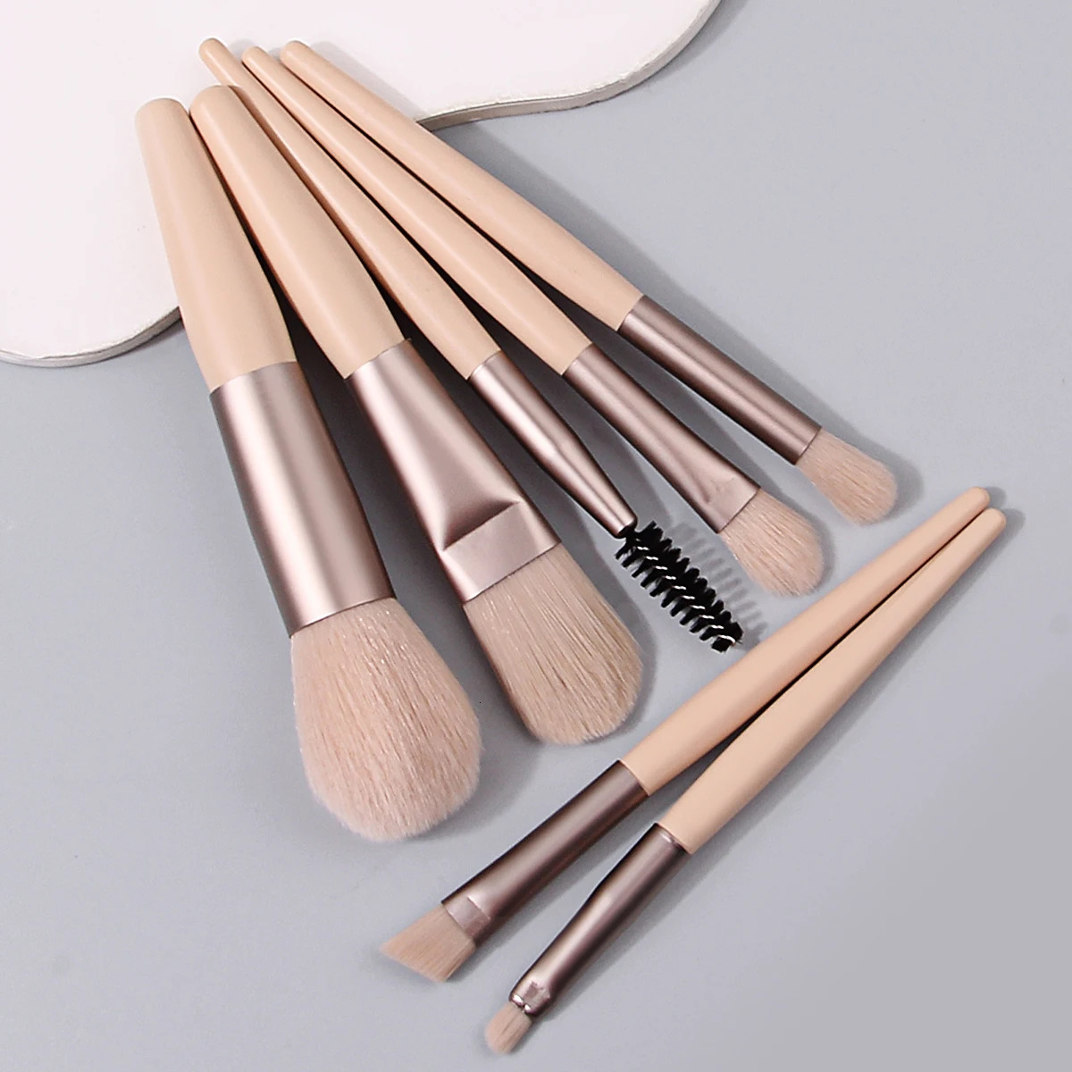 7PCS Mini Makeup Brush Set Super Soft Bristle beginner foundation Blush eyeshadow Concealer Brush Mascara Brush 250721