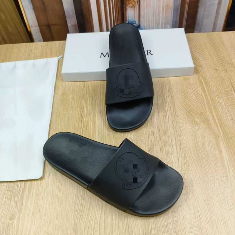 Beach Shoes Spring New Men's and Women's Casual Non-slip Home Hotel Fashion Soft Bottom One-word Slippers