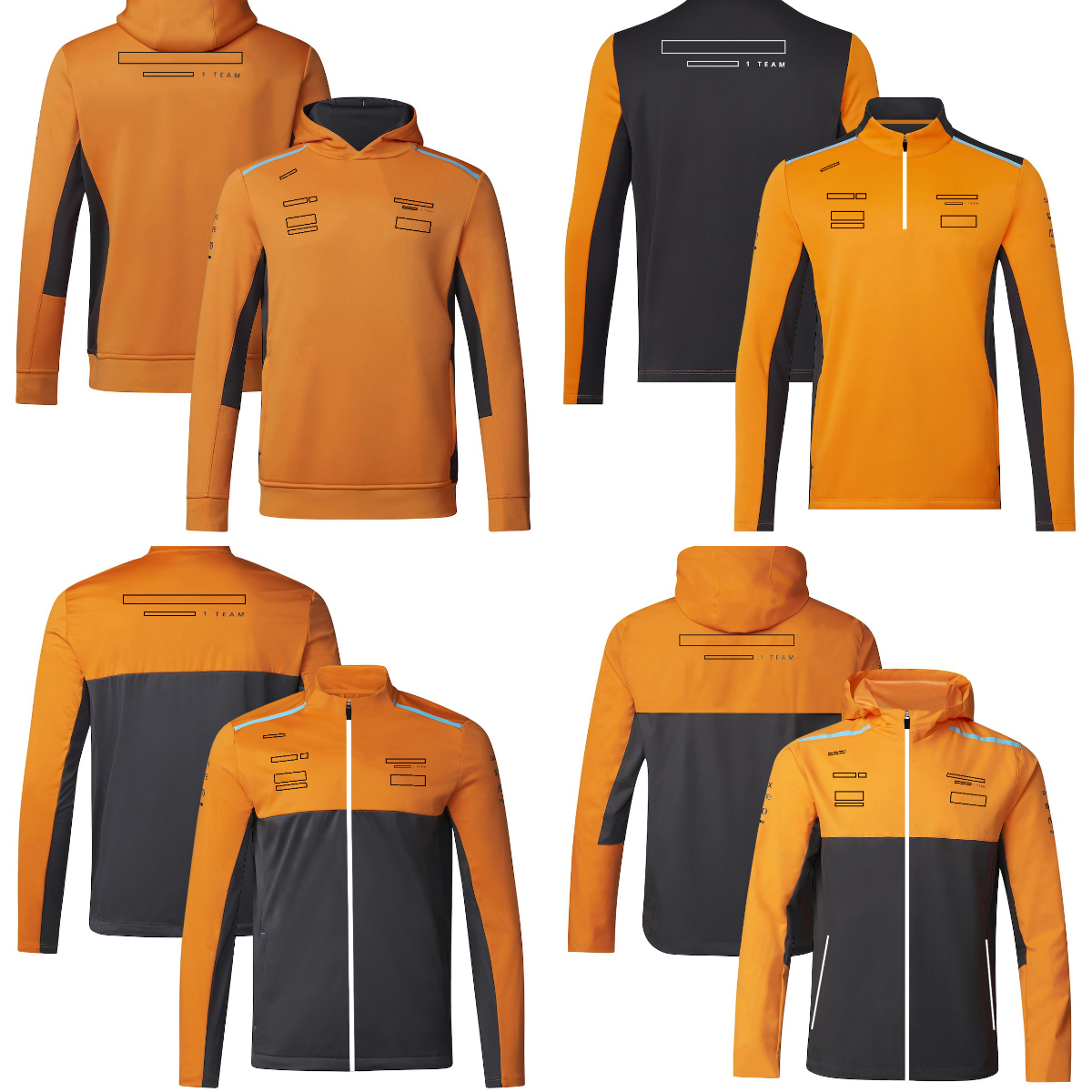 Mens Designer Team Sweat Formula motorcycle suit 1 Driver Yellow Sweatshirt Spring Autumn Racing Warm Windproof Men's Hoodie Jacket Plus Size F