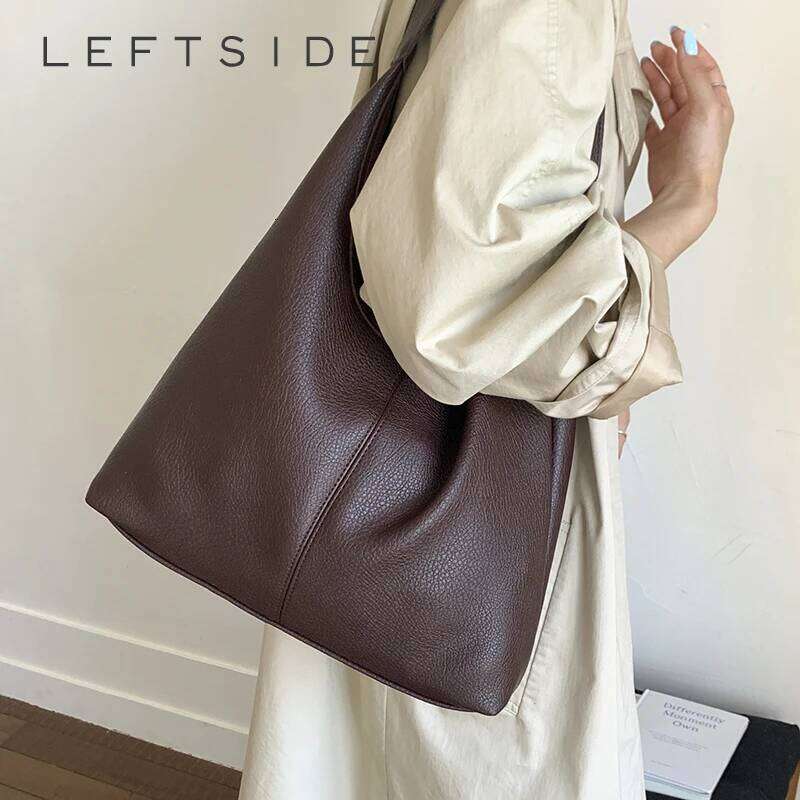 Luxurious designer Brand Simple PU Leather Small Hobo Shoulder 2025 Winter Retro Female New Handbags Crossbody Bag