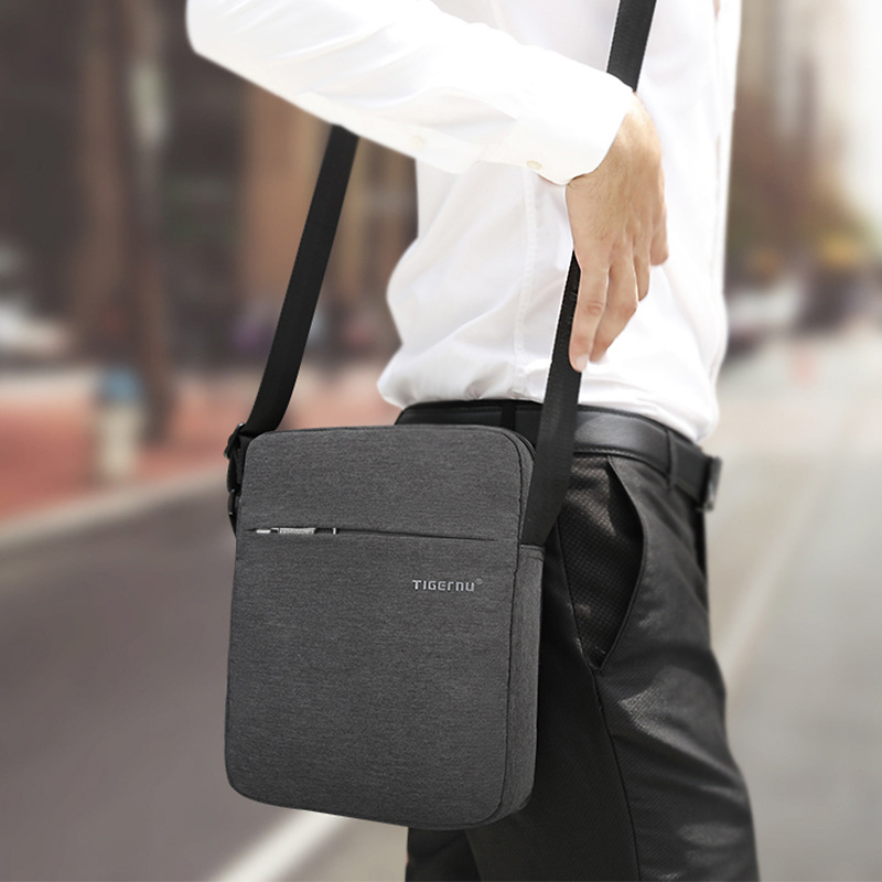 Lifetime Warranty New Men Messenger Bag High Quality Waterproof Shoulder Bag For Men Business Travel Crossbody Bag Male Mini Bag