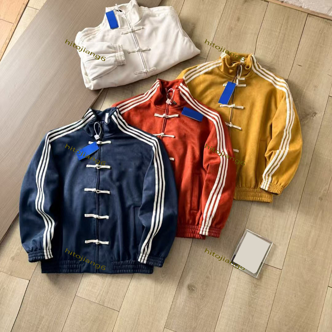 Designer Mens jackets long sleeve vintage jacket man outwear coats hip hop fashion jumper top loose