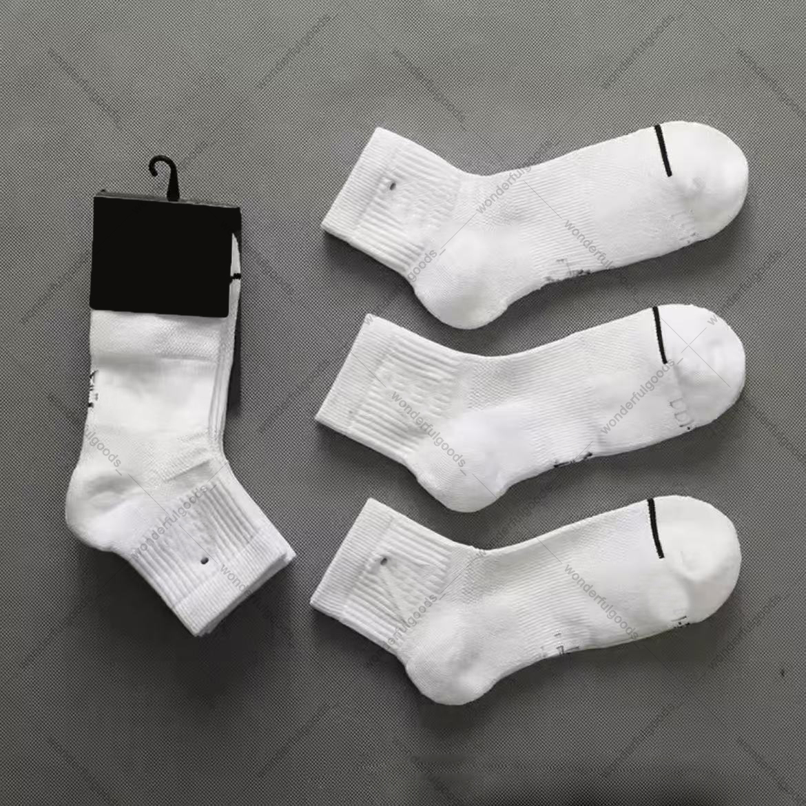 mens socks sport socks classic embroidery Long tube fly Bottom boat sock-image-1068579703