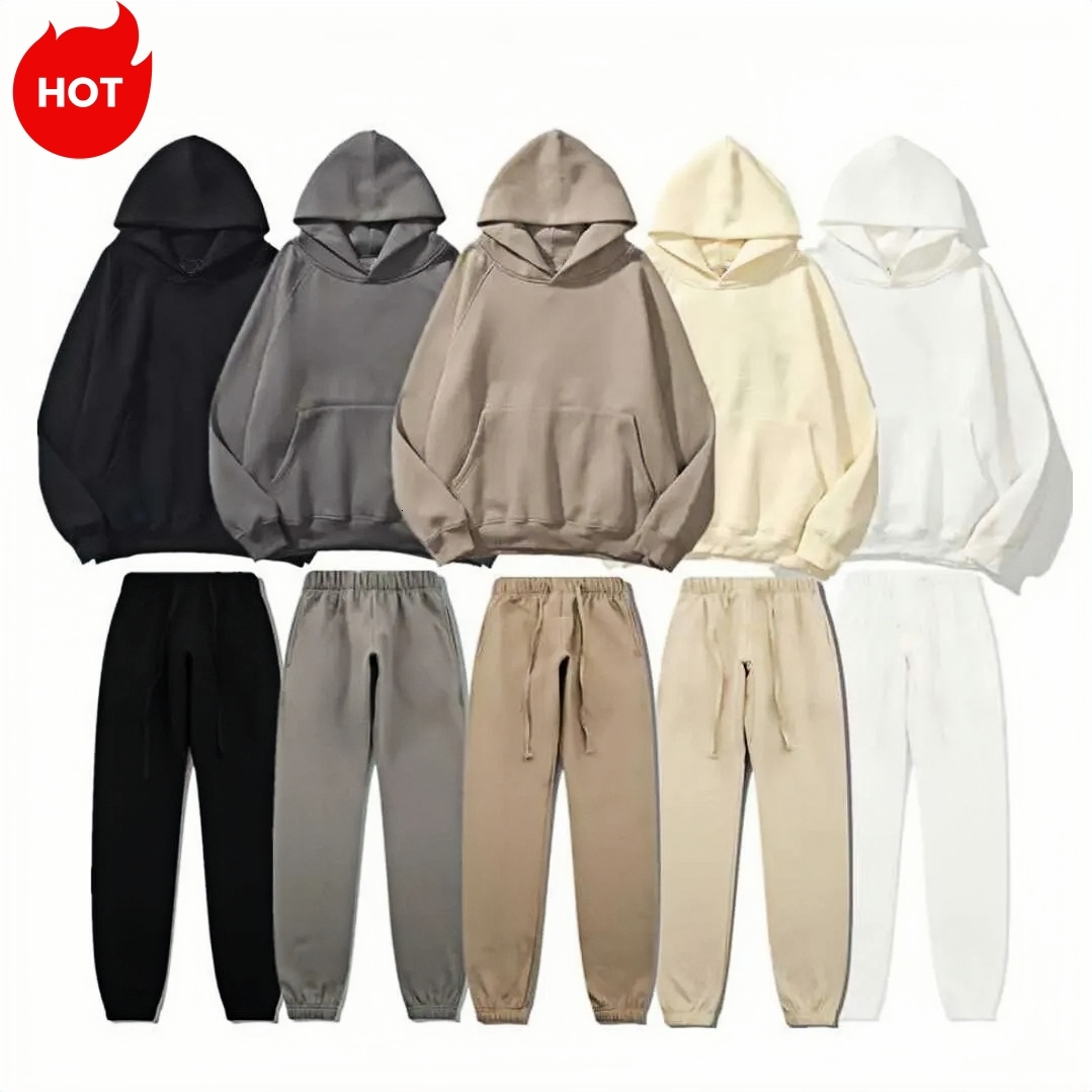 hoodie sweatsuit set men track sweat suit coats 3D Letters Designer Warm Hooded Hoodies Sweater Fashion Pullover Tech Man Clothing knitted knit s-xl