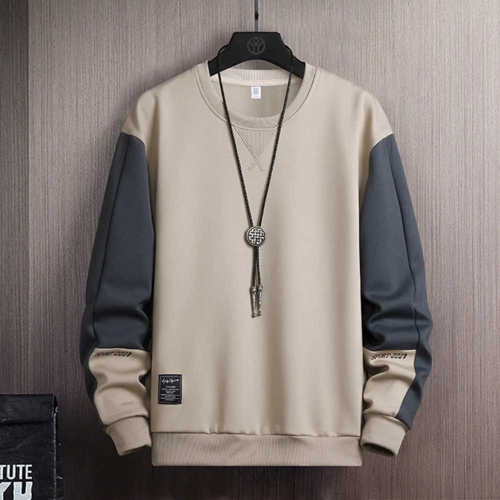 Sports Sweatshirt Men Spring and Autumn Round Collar Couple Loose Casual Hoodies Fashion Trend Sweatshirt Large Size M-5XL XJ250726
