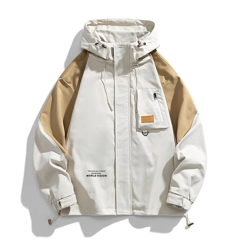 Men Hoodie Jacket Loose Outerwear Hiking Sportswear Mens Casual Breathable Jackets Male Windbreaker Plus Size M-8XL 150KG 250724