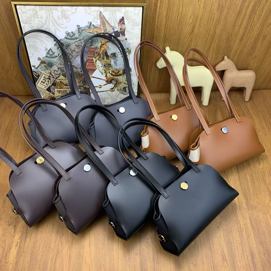 2025 new 10aaaaa Three compartment bagTop handmade quality handbag Bucket bag Luxury Steamer Classic Shoulder Handbag for Women Free box with shoppi