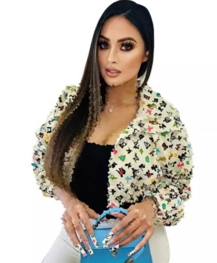 Designer Women Jacket Casual Outdoor Letter Printed Waterproof Luxury brand Zipper short tops women's coats