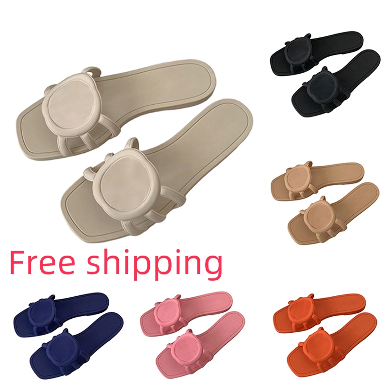 Designers Sandals High Quality Luxury Slide Women Ladies Hollow new color Platform Slippers Women Slide Sandals Fashion Classics Retro Beach Sandals
