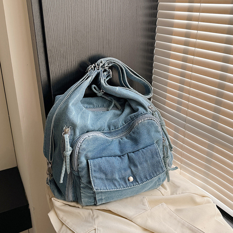 Designer Bag Japanese Luxury Bag Harajuku Style Large Capacity Tote Bag For Women 2025 Spring New Casual Fashionable Multifunctional Shoulder Crossb