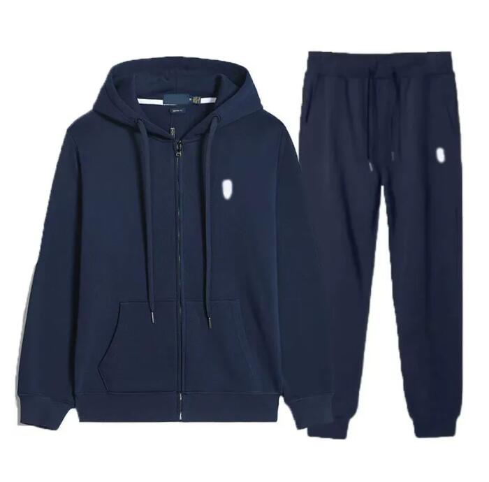 Mens Polo Tracksuit Designer Hoodies Men Designer Sweatsuit Set Cotton Mens Designer Sets Men Pants Designer Joggers Zip Up Hoodie