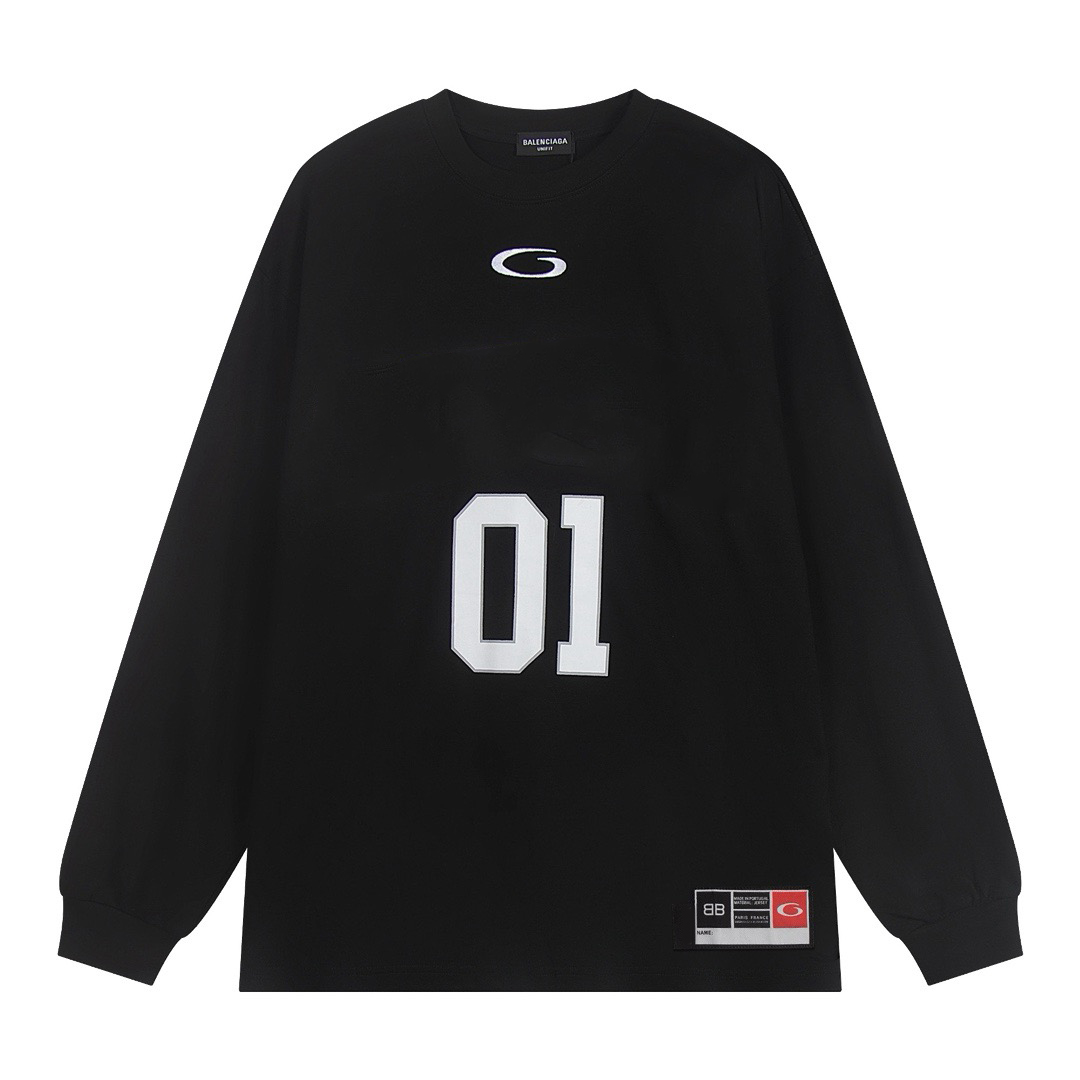 Grote maten hoodies voor heren, sweatshirts in herfst / winter 2025acquard breimachine e Custom jnlarged detail ronde hals katoen 8f446f4